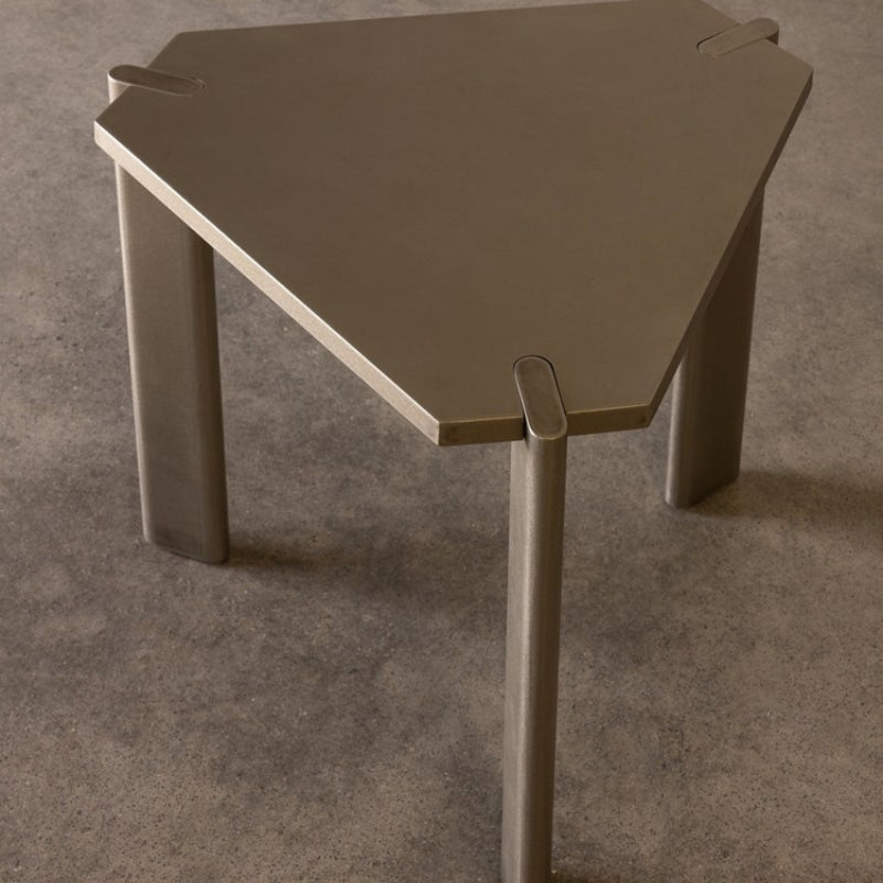 Yuuki Stainless Steel Side Table